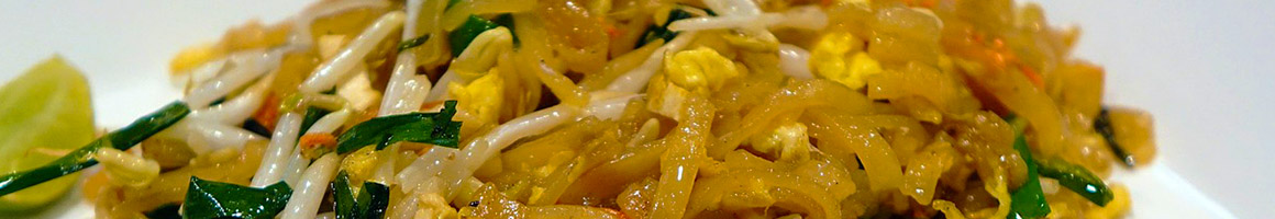 Eating Chinese Japanese Thai at Yummy Oriental restaurant in Port Washington, NY.